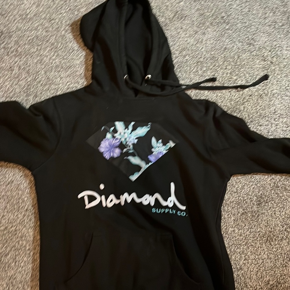 black hoodie